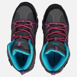 Trespass Piger Gillon 2 Mid Waterproof Vandrestøvler Grå Grå