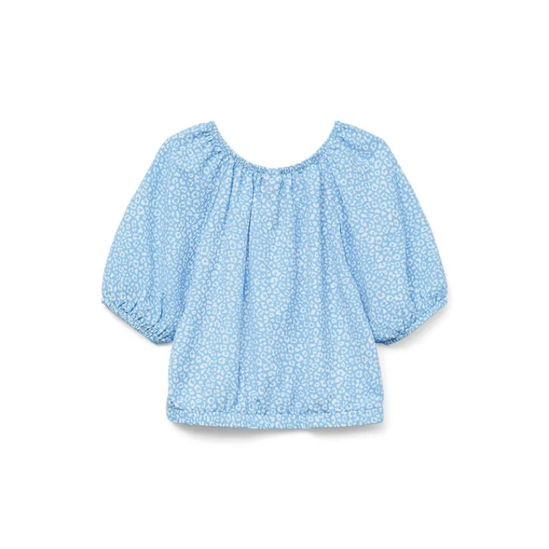 Hot Vero Moda Piger Haya 2/4 Top Airy Blue Leo