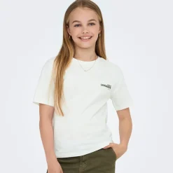 Discount Only Piger Helen T-shirt Cloud Dancer