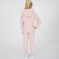 Hot Ellesse Piger Hoodie og Joggingbukser Sæt med Jessica Logo Rosa