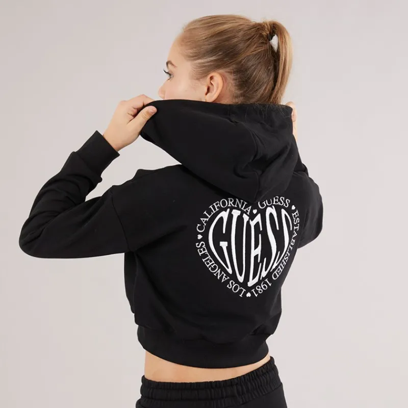 Best Guess Piger Hættetrøje Jet Black A996 Sort
