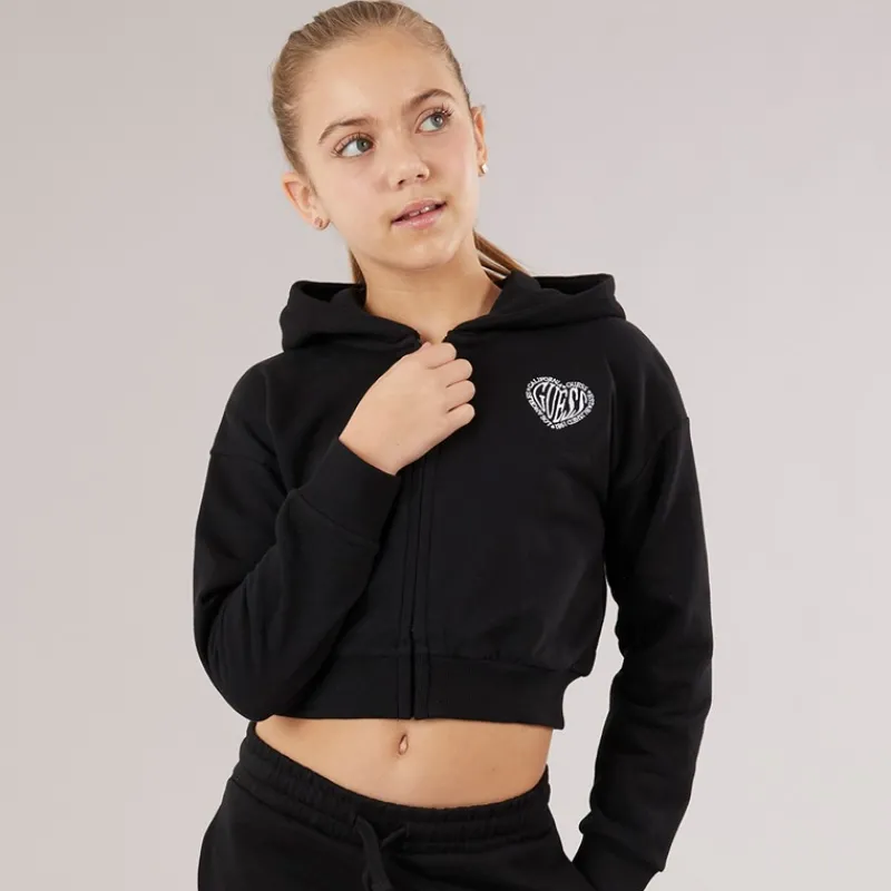 Best Guess Piger Hættetrøje Jet Black A996 Sort