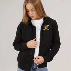 Juicy Couture Piger Hættetrøjer Sort