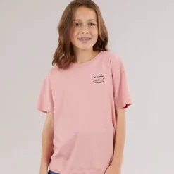 Discount Vero Moda Piger Kelly T Shirt Rose Elegance/​Bedste Ven Æra Rose Elegance Best Friend Era