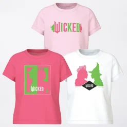 Best Wicked Piger Kymin Tre Pakke T-Shirts Camilla/​Bright White/​Ballerina