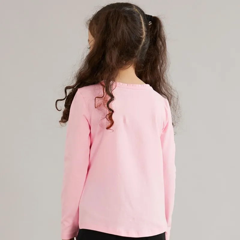 Best Guess Piger langærmet t-shirt Cotton Candy Pink Lys lyserød