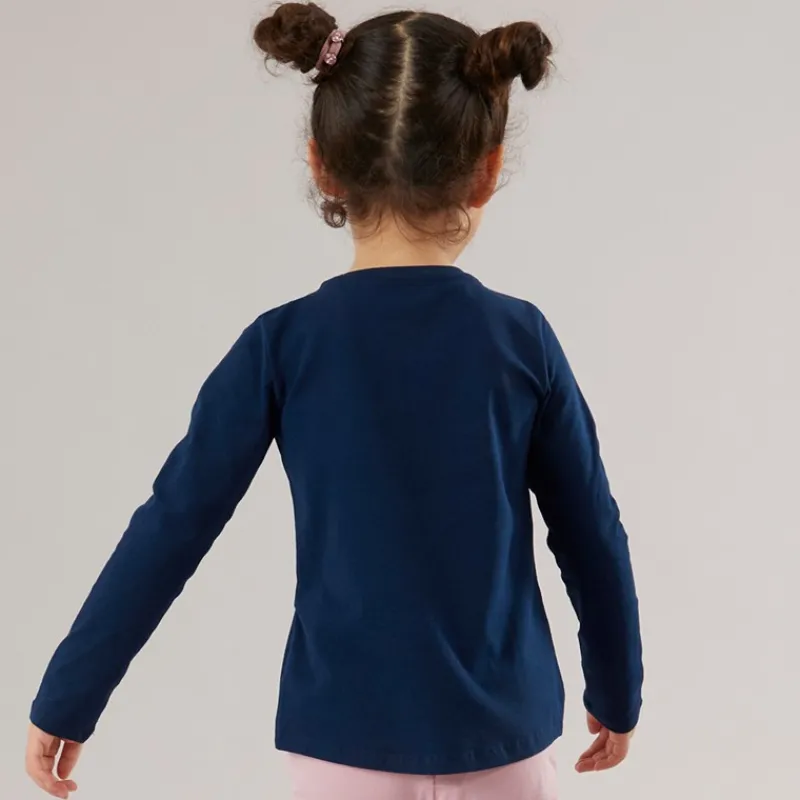 Best Guess Piger langærmet t-shirt Secret Blue Marineblå