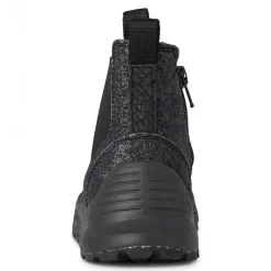 Woden Piger s Silja Glitter Støvler 020 Black Sort