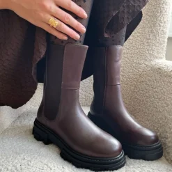 Hot Copenhagen Shoes Piger Støvler Penny Piger 123 Mørkebrun Mørkebrun