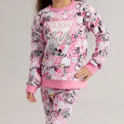 Sale Guess Piger sweatshirt Sticker Collage
