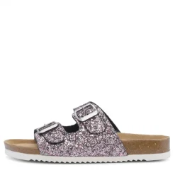 Discount CPH Comfort Piger To Stropper Sandaler Lys Rosa Glitter Lyserød