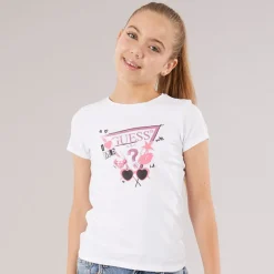 Guess Piger T-shirt Pure White Hvid