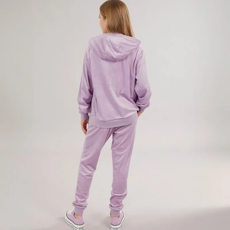 Online Juicy Couture Piger Velour Træningsdragt Lavendel lilla