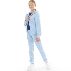 New Juicy Couture Piger Velour Træningssæt Della Robbia Blå Lyseblå