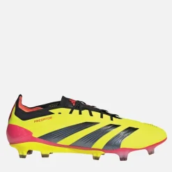 Hot adidas Predator Elite FG Fast Ground Fodboldstøvler Team Solgul 2/Kerne Sort/Solrød