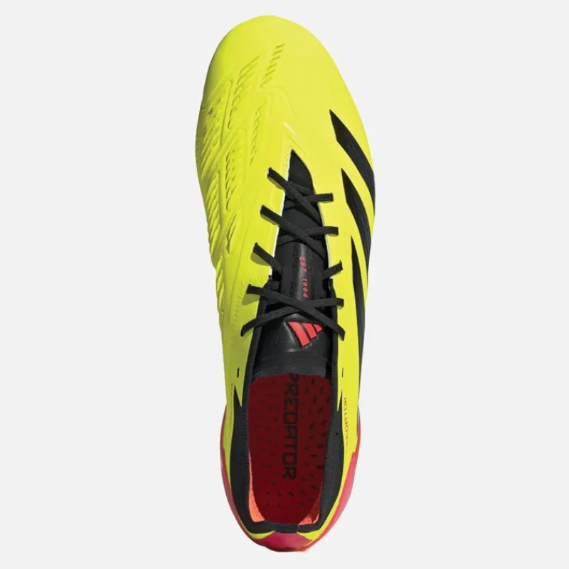 Hot adidas Predator Elite FG Fast Ground Fodboldstøvler Team Solgul 2/Kerne Sort/Solrød