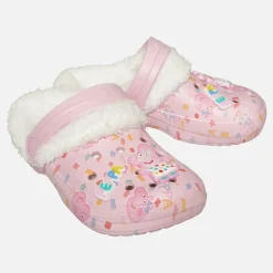 Sale Peppa Pig spædBørn Piger Linky Fur Foret Træsko Pink / Multi