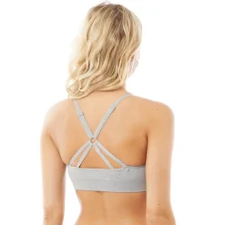 Clearance Reebok Sport-BH til kvinder Maryna Sømløs Grå Melange Grå