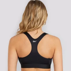 Hot Reebok Sports-BH Top til Kvinder Steffi Sort