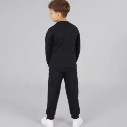 Outlet Bench Sæt med Sweatshirt og Joggingbukser til Drenge Sort