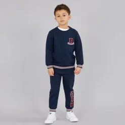 Best Bench Sæt med Sweatshorter og Joggingbukser til Drenge Marineblå