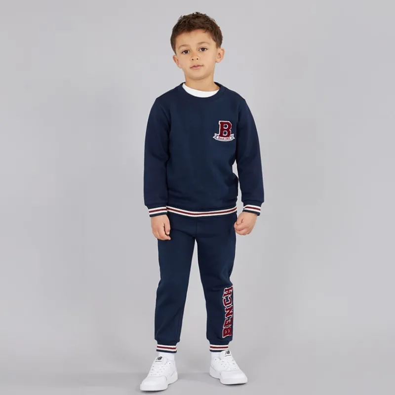 Best Bench Sæt med Sweatshorter og Joggingbukser til Drenge Marineblå