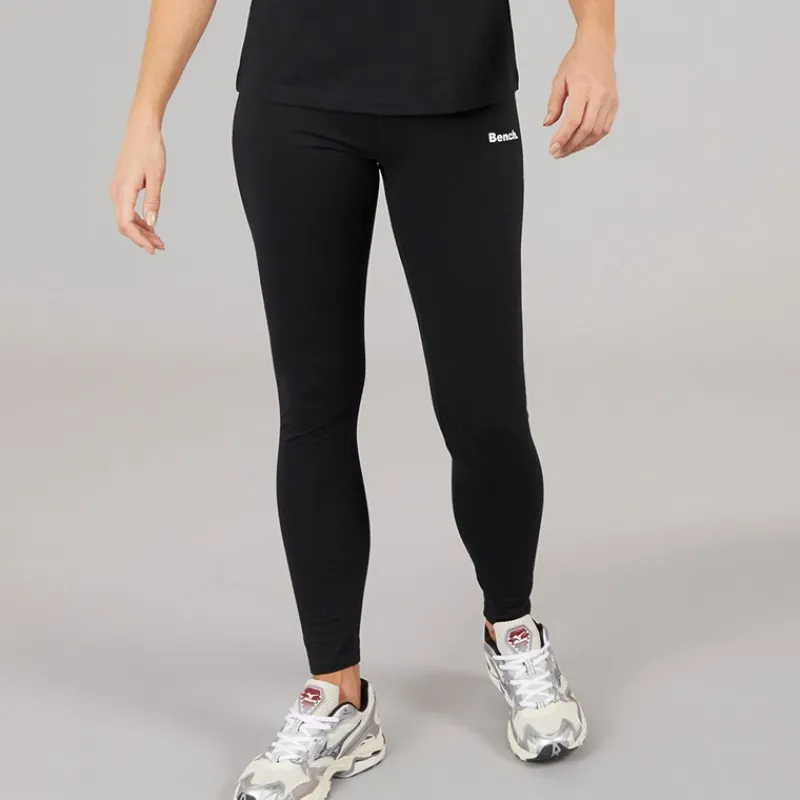 Hot Bench Sæt med T-shirt og Leggings til Kvinder Samira Sort