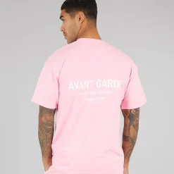 New Avant Garde T-shirt til Herre Bubblegum Pink Candy-lyserød