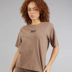 Everlast T-shirt til kvinder Fossil Brun