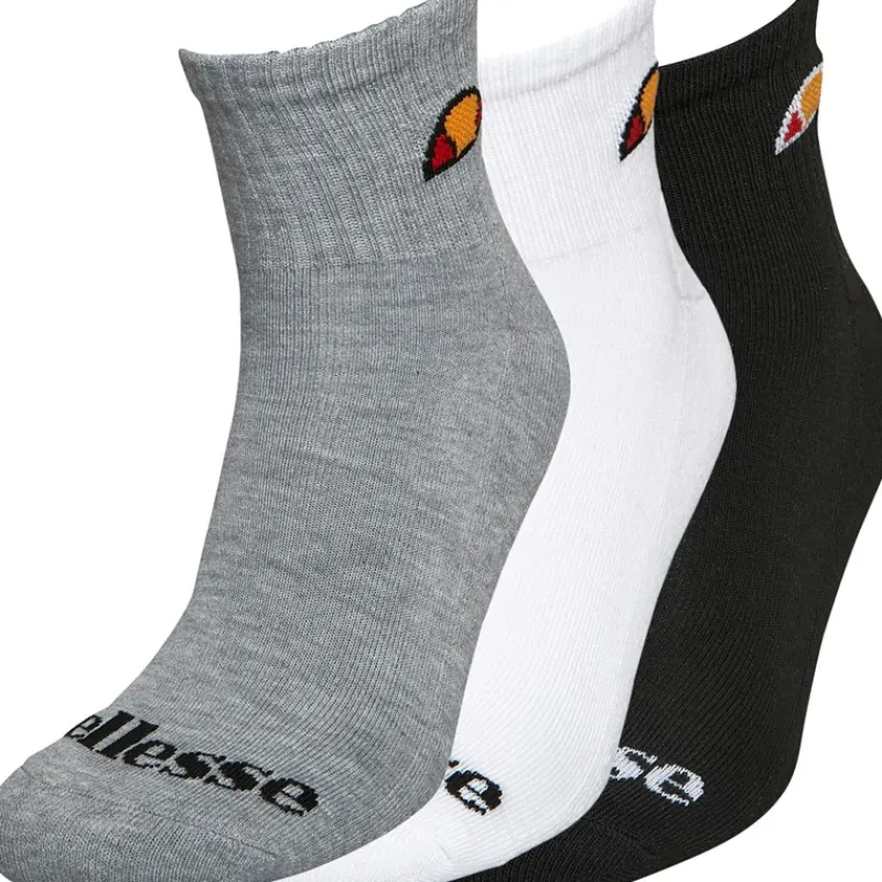 Sale Ellesse Unisex Quarter Ankel sokker Flerfarvet