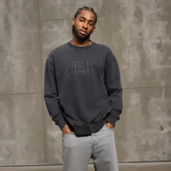 Best Everlast Vasket logo sweatshirt skønhed Sort